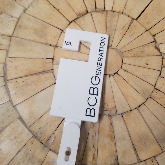 Black Belt embelished BCBGeneration NWT size M/L - Picture 2 of 6